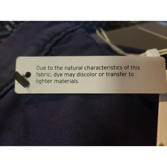 CASLON Women's Cotton Navy Blue Khaki Style Chino Pants Size 16 16w 40x30 - Picture 11 of 11